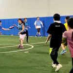 アルティメットチーム練習